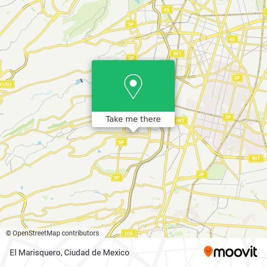 El Marisquero map