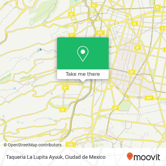 Taqueria La Lupita Ayuuk map