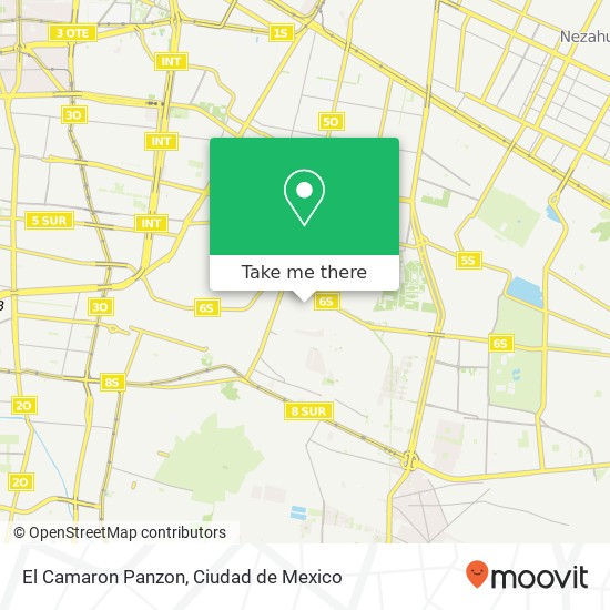 El Camaron Panzon, Calle Fernando Montes de Oca 22 Guadalupe del Moral 09300 Iztapalapa, Ciudad de México map