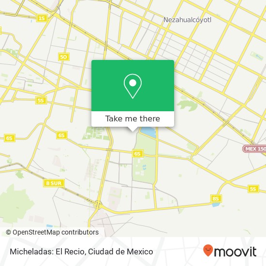 Micheladas: El Recio map
