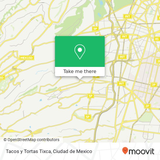 Tacos y Tortas Tixca, Calle 22 Olivar del Conde 1ra Secc 01400 Álvaro Obregón, Ciudad de México map