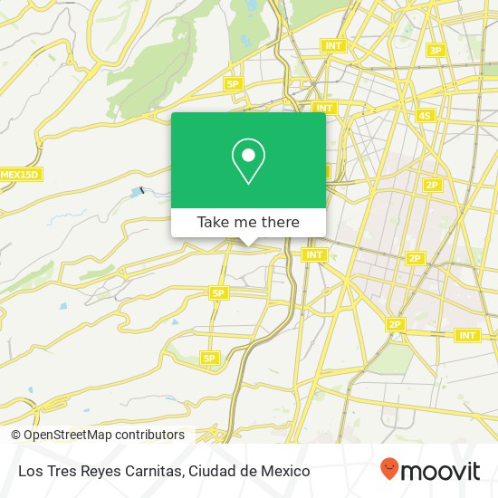 Los Tres Reyes Carnitas, Rosa Blanca 114 Molino de Rosas 01470 Álvaro Obregón, Ciudad de México map