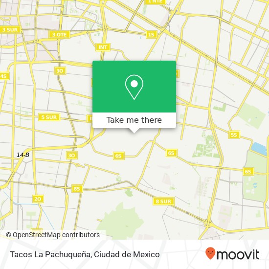 Mapa de Tacos La Pachuqueña, Central de Abastos 09040 Iztapalapa, Distrito Federal