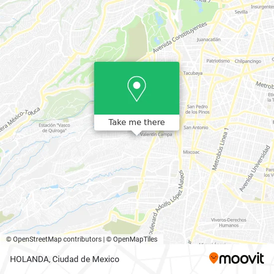 HOLANDA map