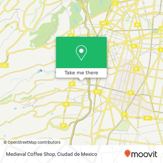 Medieval Coffee Shop, Calle Adriano Brouwer Alfonso XIII 01460 Álvaro Obregón, Ciudad de México map