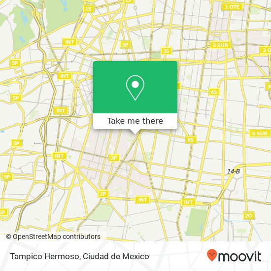 Tampico Hermoso, Pitágoras 1162 del Valle Centro 03100 Benito Juárez, Distrito Federal map