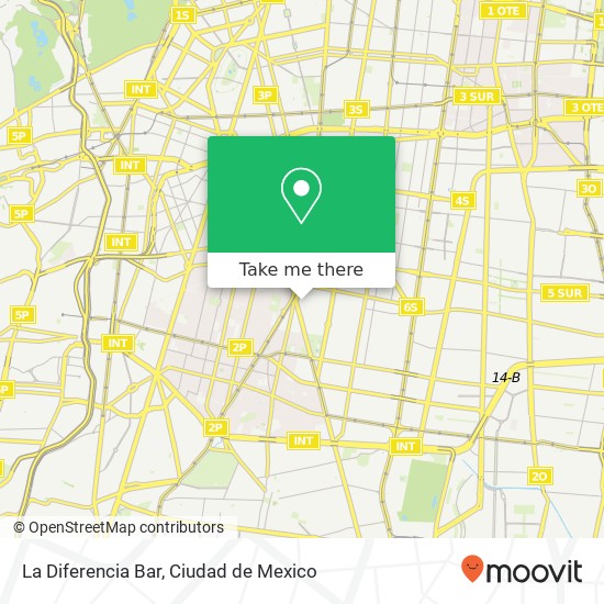 La Diferencia Bar map