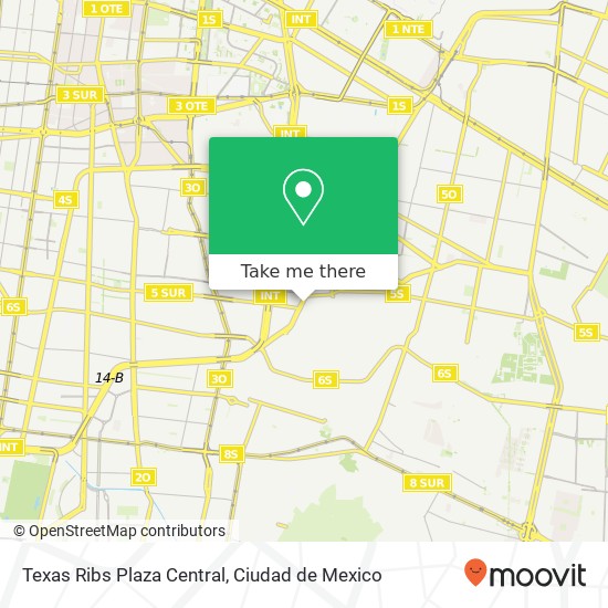 Texas Ribs Plaza Central, Avenida Río Churubusco 1635 Central de Abastos 09040 Iztapalapa, Ciudad de México map