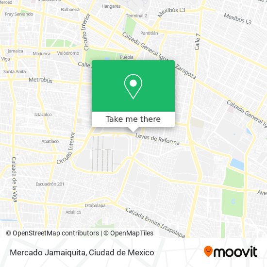 Mercado Jamaiquita map