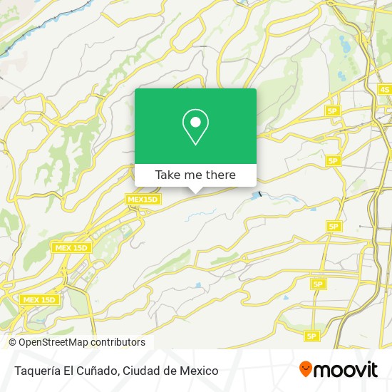 Taquería El Cuñado map