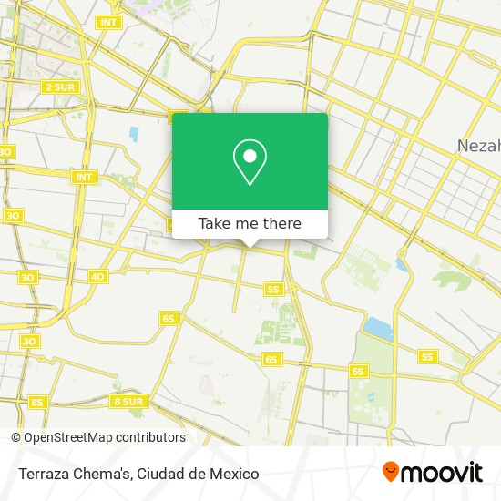 Mapa de Terraza Chema's