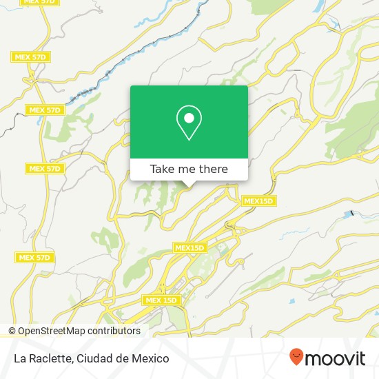 La Raclette, Avenida Stim 1328 Bosques de Reforma 05129 Cuajimalpa de Morelos, Ciudad de México map