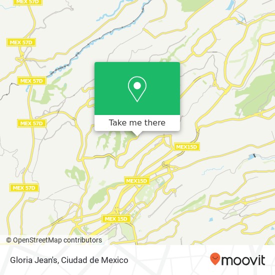 Gloria Jean's, Avenida Stim Bosques de Reforma 05129 Cuajimalpa de Morelos, Distrito Federal map