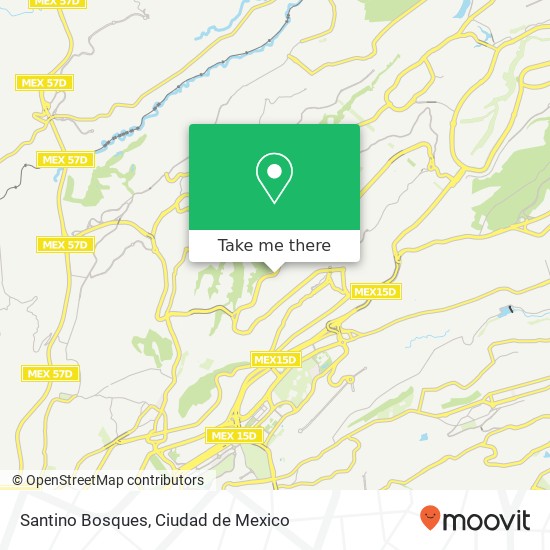 Santino Bosques, Avenida Stim 1326 Bosques de Reforma 05129 Cuajimalpa de Morelos, Ciudad de México map