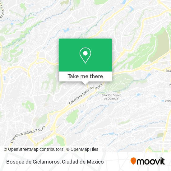 Bosque de Ciclamoros map