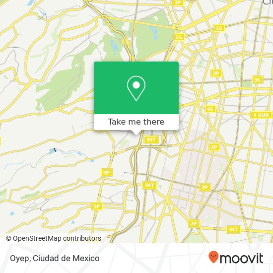 Oyep, Calle 16 San Pedro de los Pinos 01180 Álvaro Obregón, Ciudad de México map