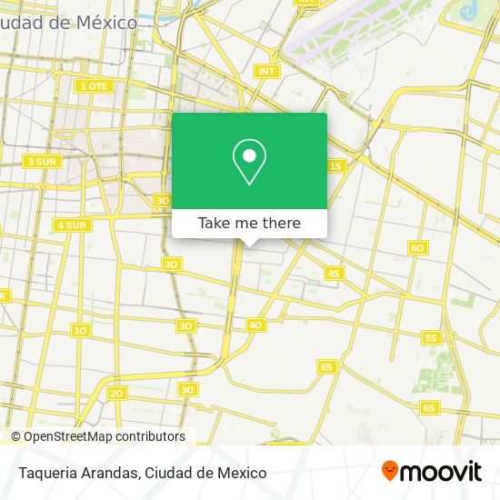 Taqueria Arandas map