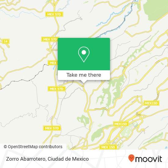 Zorro Abarrotero, Autopista Cuajimalpa-Naucalpan Valle de las Palmas 52787 Huixquilucan, México map