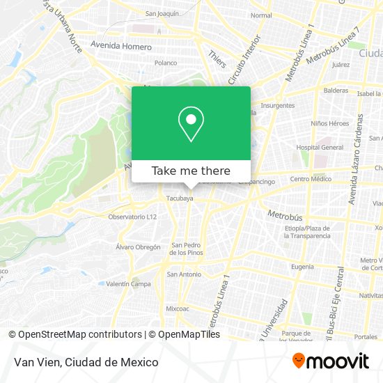 Van Vien map