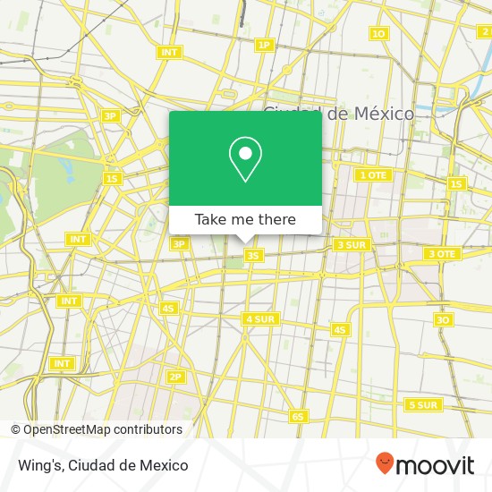 Wing's, Doctor Jiménez Doctores 06720 Cuauhtémoc, Ciudad de México map