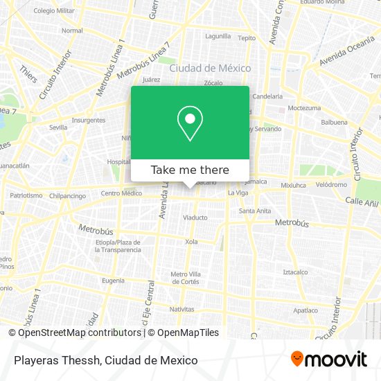 Playeras Thessh map