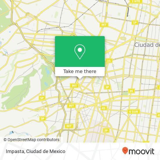 Impasta, Zamora 172 Condesa 06140 Cuauhtémoc, Ciudad de México map