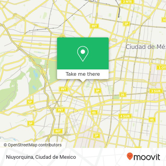 Niuyorquina, Avenida Tamaulipas 30 Hipódromo 06100 Cuauhtémoc, Ciudad de México map