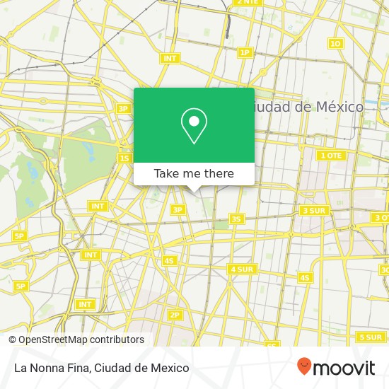 La Nonna Fina, Jalapa 217 Roma Norte 06700 Cuauhtémoc, Ciudad de México map