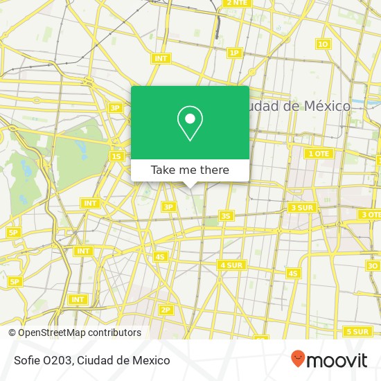 Sofie O203, Orizaba 203 Roma Norte 06700 Cuauhtémoc, Ciudad de México map