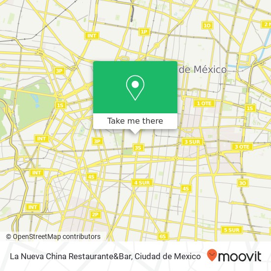 La Nueva China Restaurante&Bar, Doctor Jiménez 286 Doctores 06720 Cuauhtémoc, Ciudad de México map