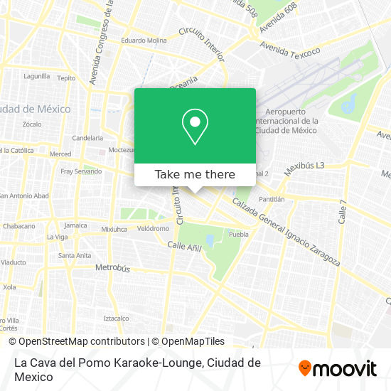 La Cava del Pomo Karaoke-Lounge map