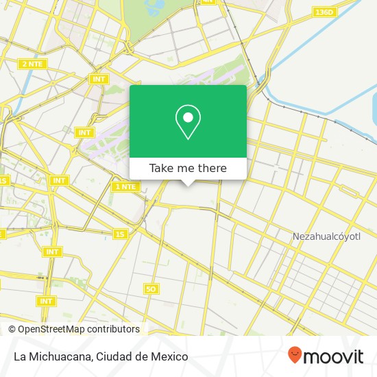 La Michuacana, Avenida Texcoco Pantitlán 08100 Iztacalco, Ciudad de México map