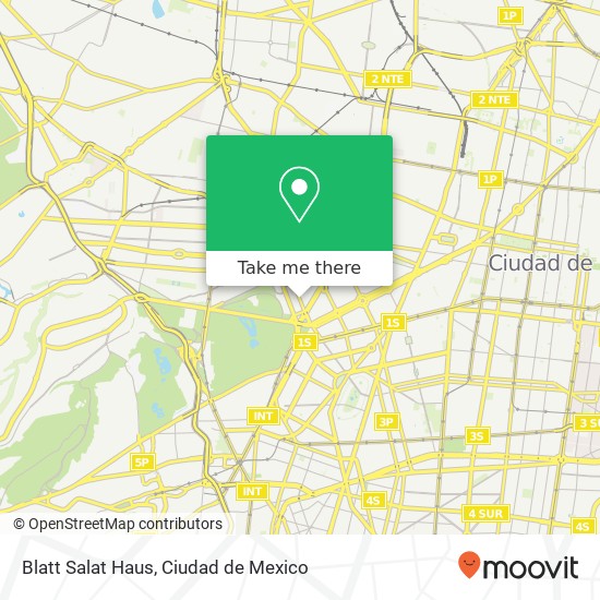 Mapa de Blatt Salat Haus, Leibnitz 51 Nueva Anzures 11590 Miguel Hidalgo, Ciudad de México