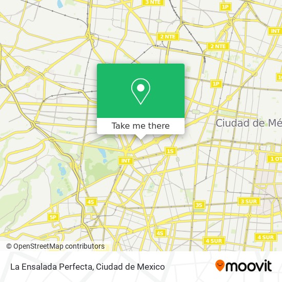 La Ensalada Perfecta map