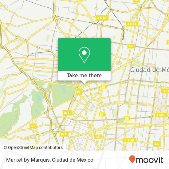 Mapa de Market by Marquis, Paseo de la Reforma 465 Colonia Cuauhtémoc 06500 Cuauhtémoc, Ciudad de México