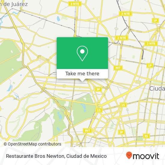 Restaurante Bros Newton, Calle Isaac Newton 226 Chapultepec Morales 11580 Miguel Hidalgo, Ciudad de México map
