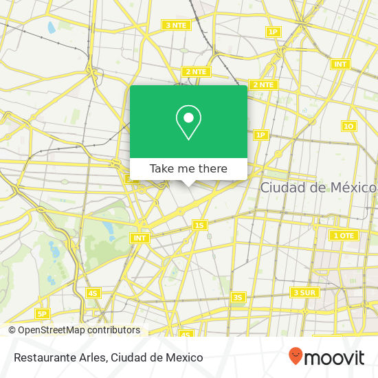 Restaurante Arles map