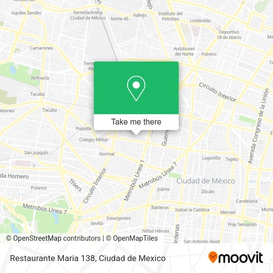 Restaurante Maria 138 map