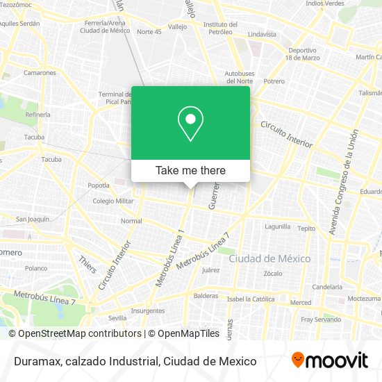 Duramax, calzado Industrial map