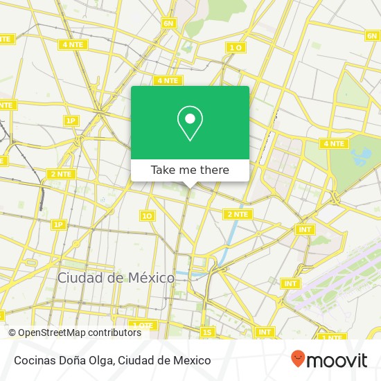 Cocinas Doña Olga, Avenida Congreso de La Unión 91 Felipe Ángeles 15310 Venustiano Carranza, Ciudad de México map