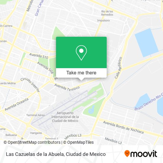 Las Cazuelas de la Abuela map