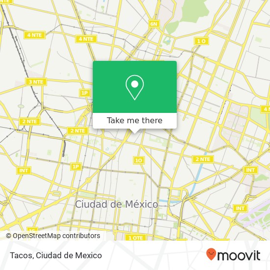 Tacos, Calle Estaño Maza 06270 Cuauhtémoc, Distrito Federal map