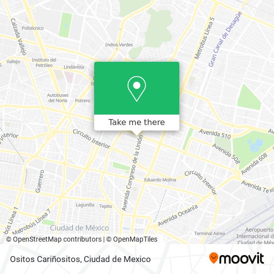 Ositos Cariñositos map