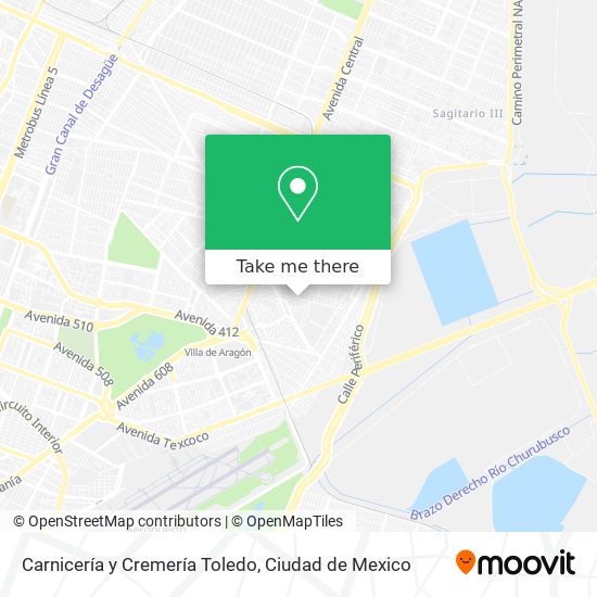 Carnicería y Cremería Toledo map