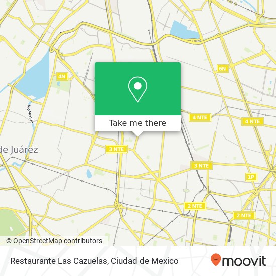 Mapa de Restaurante Las Cazuelas, San Sebastián Santa María Maninalco 02050 Azcapotzalco, Ciudad de México
