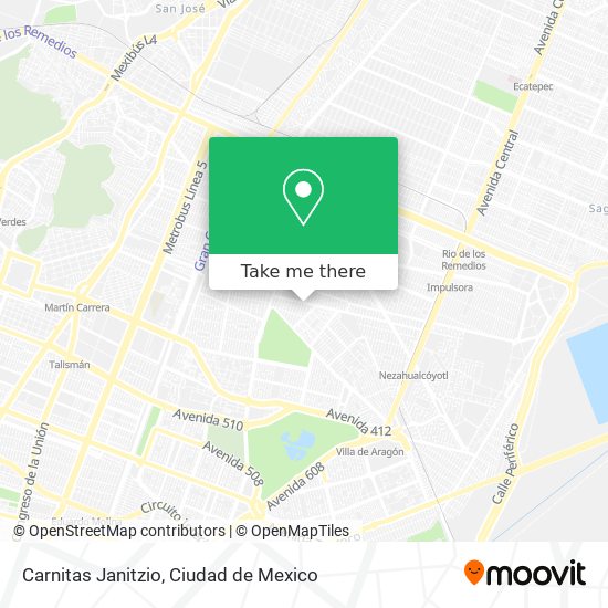 Carnitas Janitzio map
