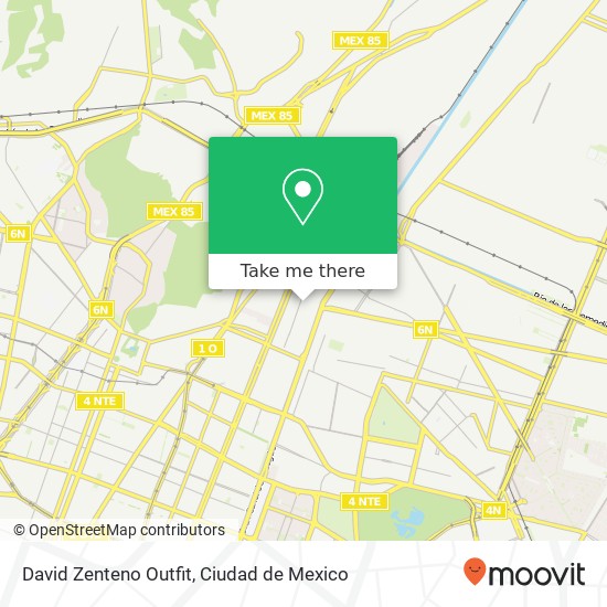 David Zenteno Outfit, Calle 311 309 Nueva Atzacoalco 07420 Gustavo a Madero, Ciudad de México map