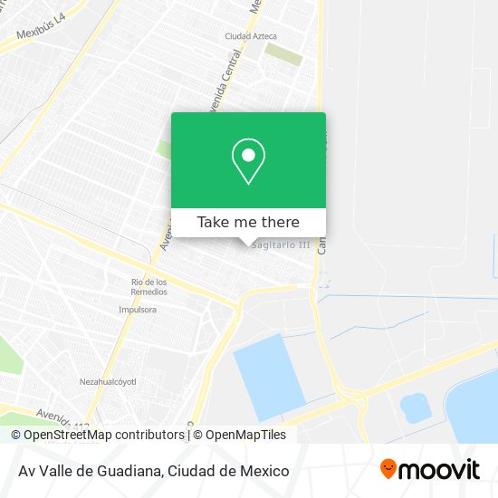 Mapa de Av Valle de Guadiana