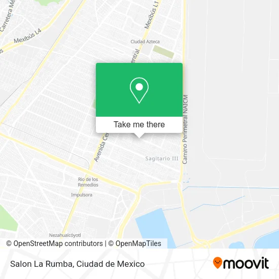 Salon La Rumba map