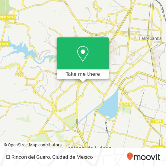 El Rincon del Guero, Pafnuncio Padilla Ciudad Satélite 53100 Naucalpan de Juárez, México map